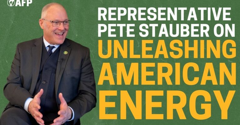 Representative Pete Stuber shares his ideas for permitting process reform and unleashing American energy